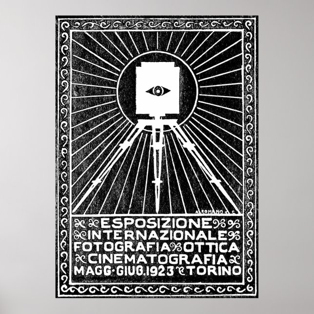 poster de Turin Photo Expo 1923 (Frente)