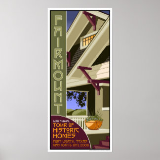 poster de Turnê Doméstica Fairmount 2008