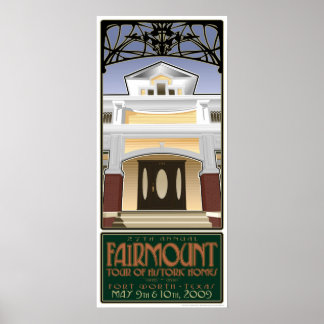 poster de Turnê Doméstica Fairmount 2009
