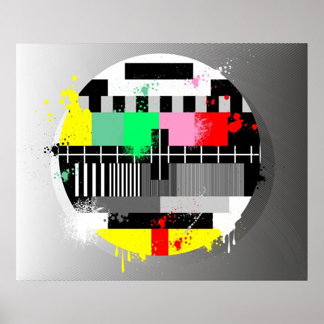 Poster de tv retrorgrada (Frente)