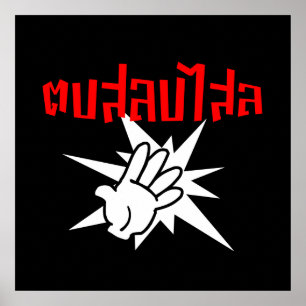 Poster Dê um estalo no seu Bobo Dop Salop Salai em Scrip