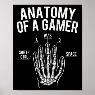 Poster De um jogador - Amante de jogos eletrônicos de con