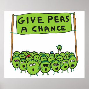 Poster Dê Uma Chance Ao Peas