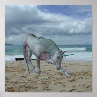 Poster de Unicórnio Corado