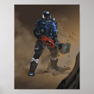 Poster de Unidade de Engenheiro de Espaço 2