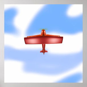 Poster de Uproar do Avião Vermelho Voador legal