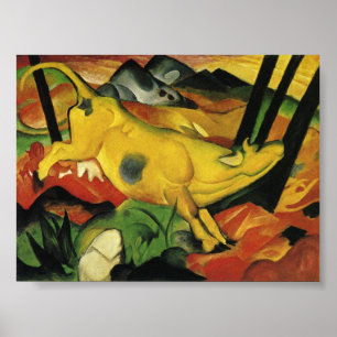 Poster de Vaca Amarela