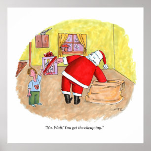 Poster de valor de brinquedo barato