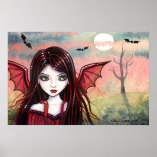 Poster de Vampiro Inquieto Dusk por Molly Harrison