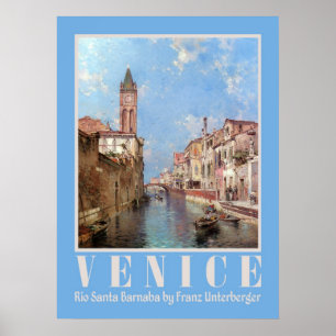 Poster de Veneza da Unterberger