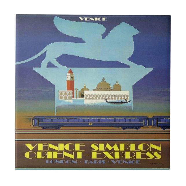 Poster de Veneza Orient Express (Frente)