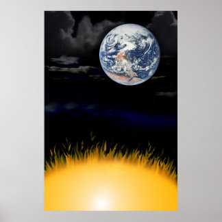 poster de vento e fogo na terra