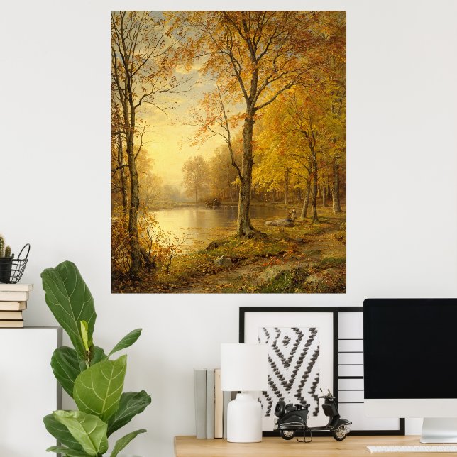 Poster de Verão de 1875 na Índia (Escritório em casa)