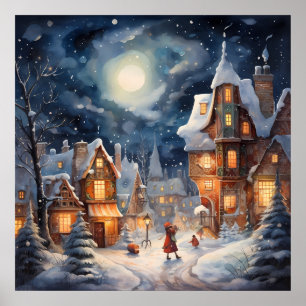 Poster de Véspera de Natal Mágica