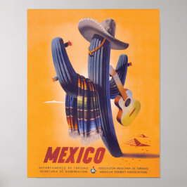 Poster de viagens 1 do México