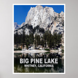 Poster de viagens Big Pine Lake