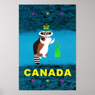 poster de viagens Canadá