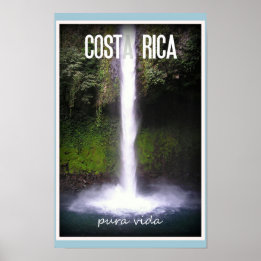 Poster de viagens Costa Rica