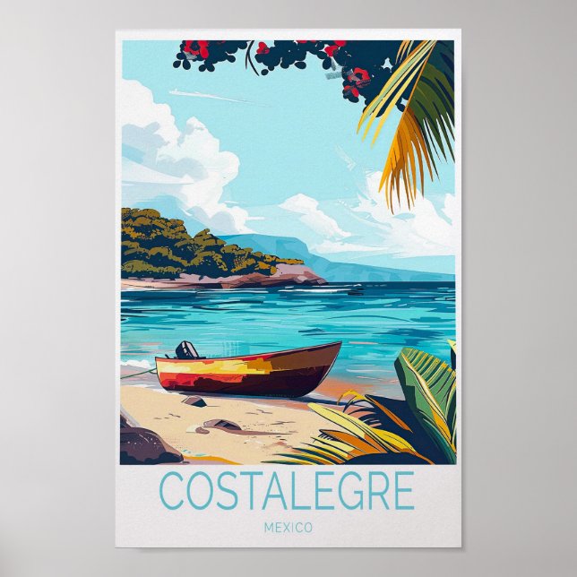 Poster de viagens Costalegre (Frente)