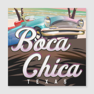 poster de viagens Crystal Beach Texas
