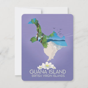 Poster de viagens de British Virgin Islands da