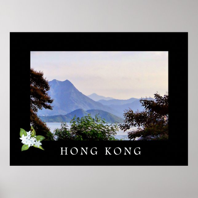 Poster de viagens de Hong Kong - Novos Territórios (Frente)