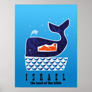 Poster de viagens de Israel