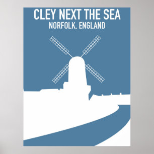 poster de viagens de Mapa da Tunísia