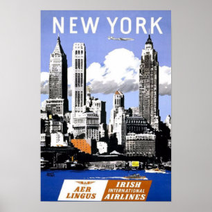 Poster de viagens de New York