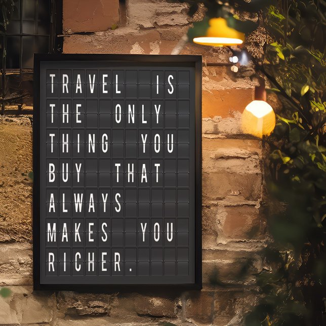 Poster de viagens de Novidade do Painel Digital do (Criador carregado)