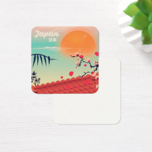Poster de viagens de Paisagem do Japão