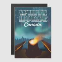 Poster de viagens do White Horse Canada
