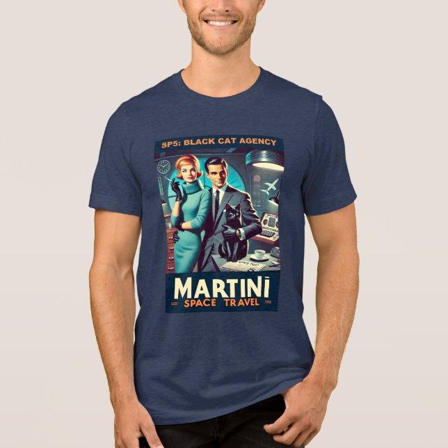 Poster de viagens Espacial Martini SP5: Agência de (Frente)