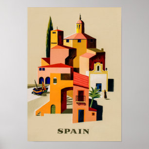 poster de viagens espanha