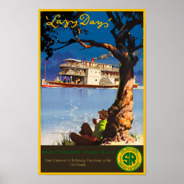 Poster de viagens Ferroviário do Sul