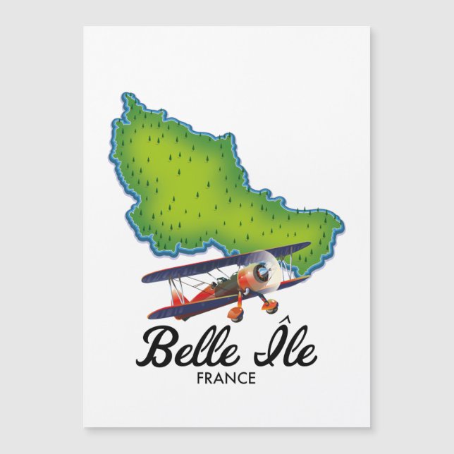 Poster de viagens francês Belle Île (Frente)