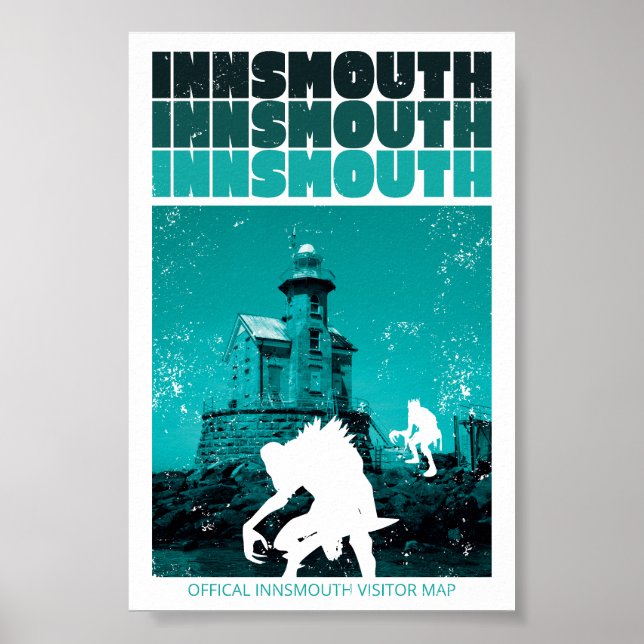 Poster de viagens Innsmouth (Frente)