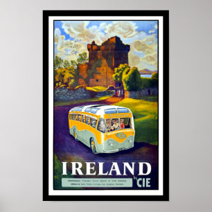 Poster de viagens Irlanda