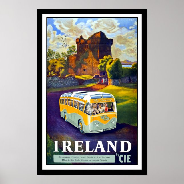 Poster de viagens Irlanda (Frente)
