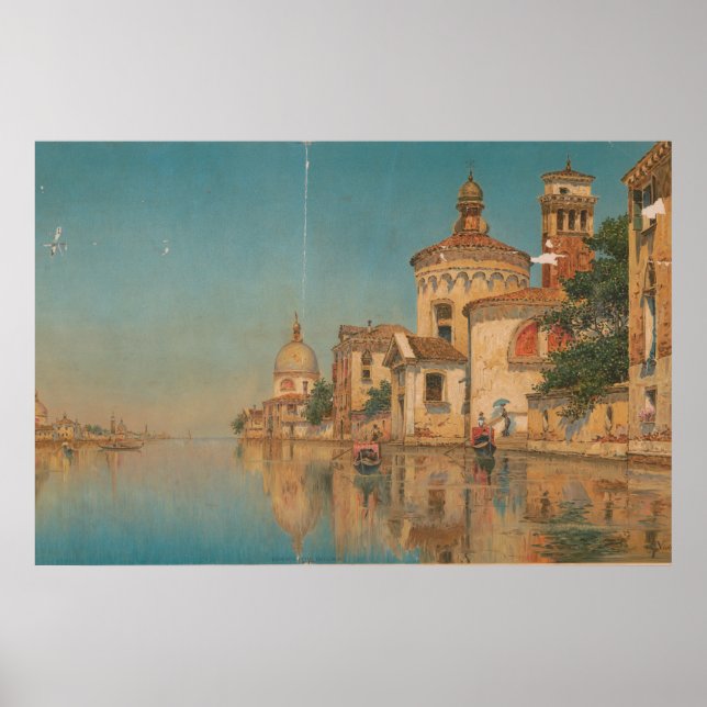 Poster de viagens Itália (Frente)