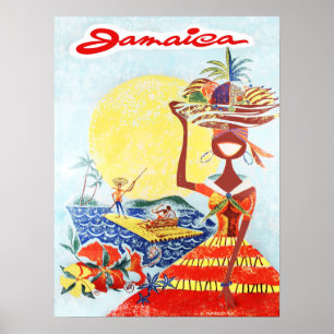 poster de viagens Jamaica