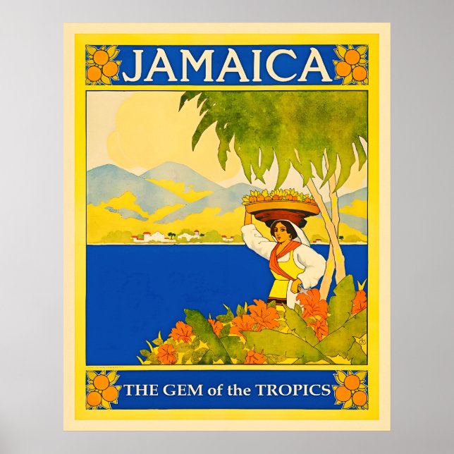 Poster de viagens Jamaica (Frente)