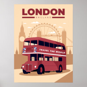 Poster de viagens LONDON