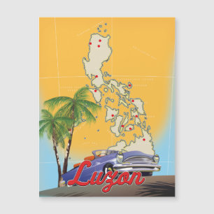 Poster de viagens Luzon Filipinas