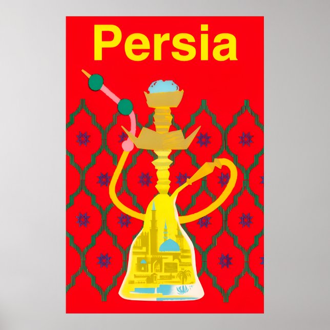 Poster de viagens Persia (Frente)