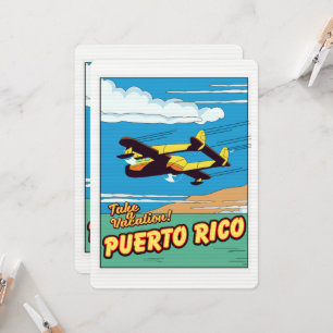 Poster de viagens Porto Rico