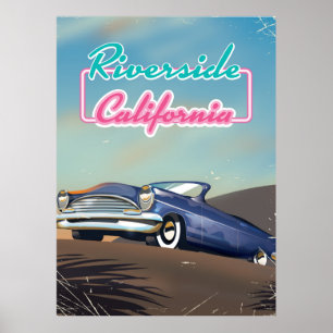poster de viagens Riverside California