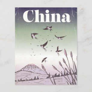 Poster de viagens Vintage China
