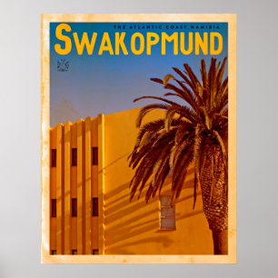 Poster de viagens Vintage Swakopmund