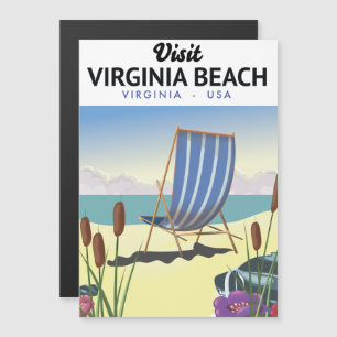 Poster de viagens Virginia Beach Virginia USA